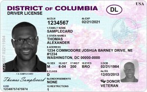 New DC driver license design released