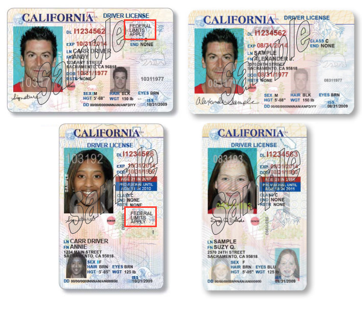 CA Immigrant Licenses Differ Slightly