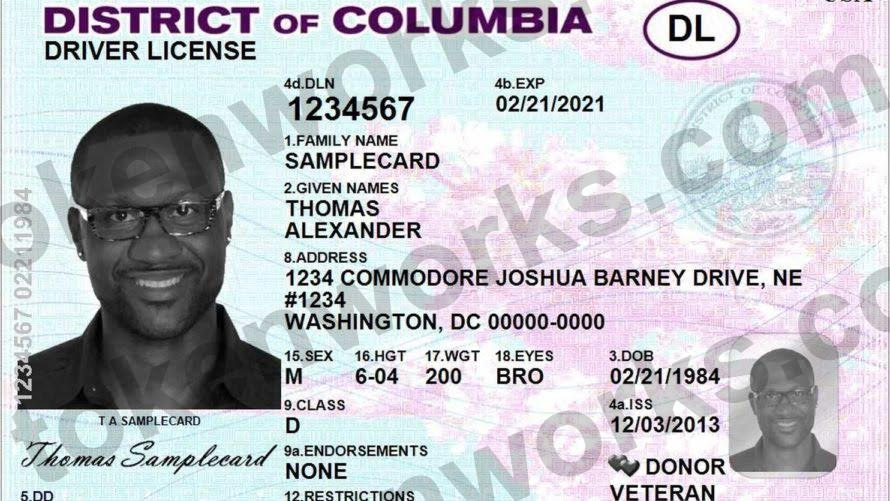 Washington DC Driver's License Name Change