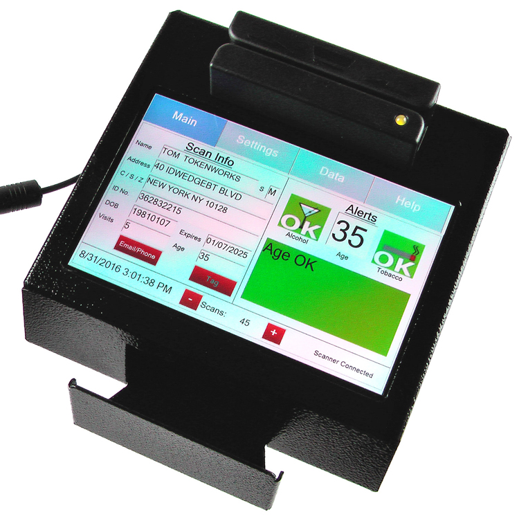 AgeVisor Touch Age Verification ID Scanner for Liquor Stores